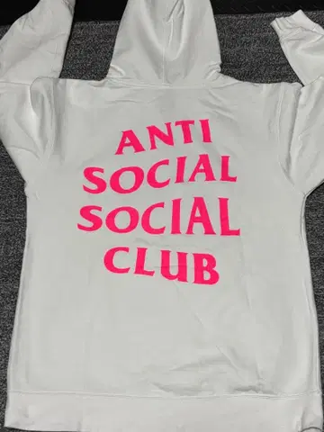 ANTI SOCIAL SOCIAL CLUB 후드티 화이트