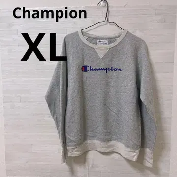 Champion [XL] 그레이 트레이닝복 챔피온 맨투맨 큰 사이즈