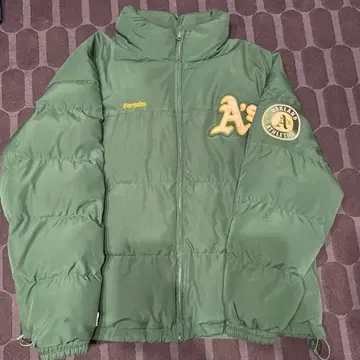 Perushu x MLB 충전솜 다운 자켓