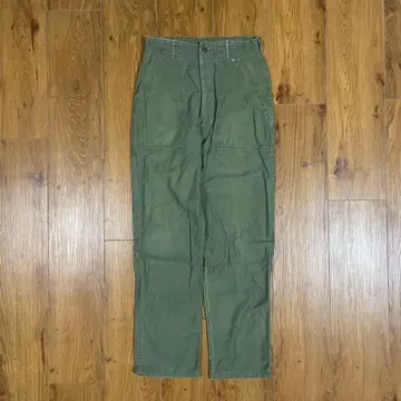 US.ARMY 50s 60s 코튼 새틴 베이커 팬츠