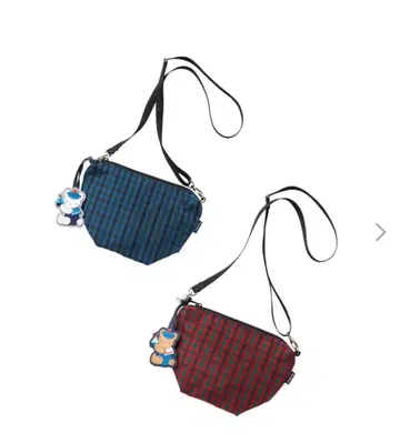 패밀리아 보트형 나일론 미니백 2개