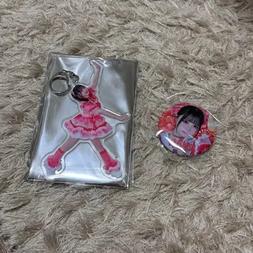 iLife 코코로하나 리리 아크릴 키링, 캔뱃지 세트