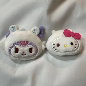헬로키티 마이멜로디 헤어 클립 세트