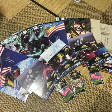 반다이 애니메이션 캐릭터 포스터 세트