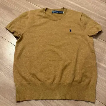 랄프 로렌 코튼 니트 반팔 여성용 S