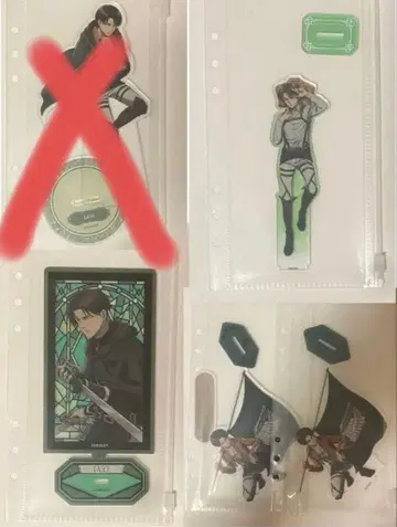 리바이 아크릴 스탠드 진격의 거인