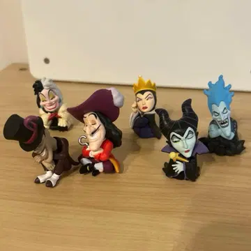 디즈니 빌런즈 어깨 쿵 피규어 6세트