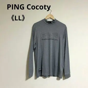[ 새상품 ] PING Cocoty 긴팔 셔츠 모크넥 LL 17,600엔