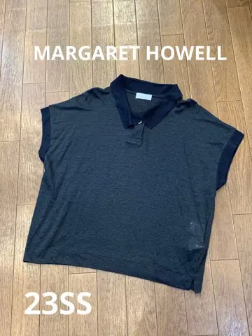 MARGARET HOWELL 마가렛호웰 23ss 린넨 피케 셔츠