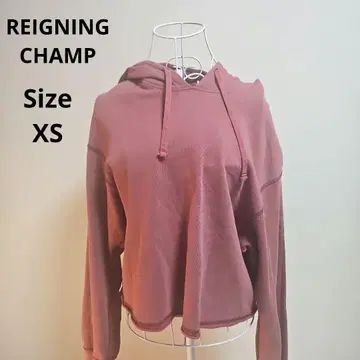 [ 인기 REIGNING CHAMP ] 더스티 핑크 후드티 사이즈 XS