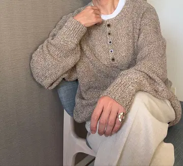 REDHEAD 헨리넥 오버 니트 2XL 레드헤드