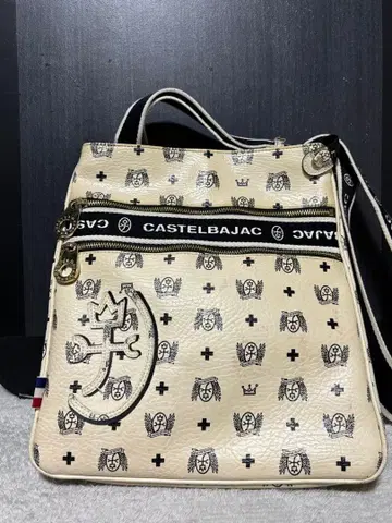 CASTELBAJAC 아이보리 숄더백