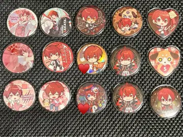 우라시마사카타센 토나리노 사카타 캔뱃지 (낱개 판매)