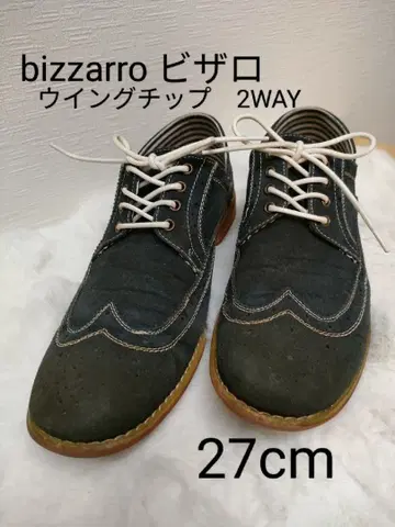비자로 bizzarro 윙팁 메달리온 레이스업 2WAY
