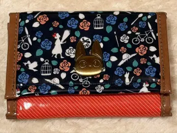 개봉 미사용품 지브리 마녀 배달부 키키 지갑 벨크로 지갑 키키 & 지지