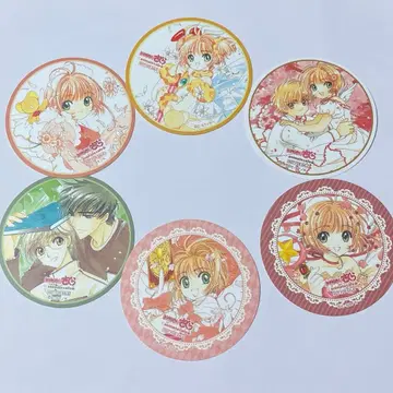 카드캡터 사쿠라 애니메이트 카페 코스터 6장 세트