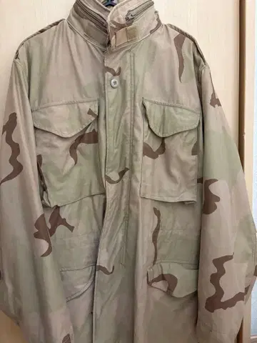 미군 불하 M-65 밀리터리 자켓 데저트 카모