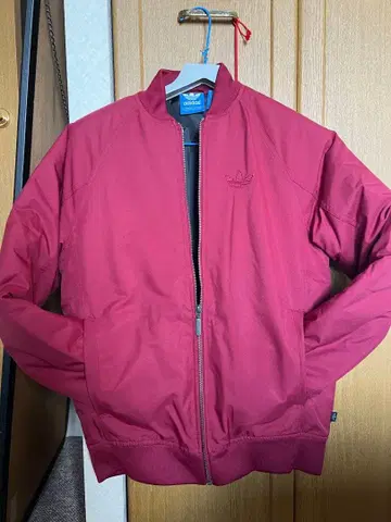 adidas 와인 레드 점퍼 블루종
