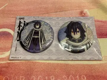 귀멸의 칼날 기둥전 키 비주얼 글리터 캔뱃지 이쿠로 오바나이 1