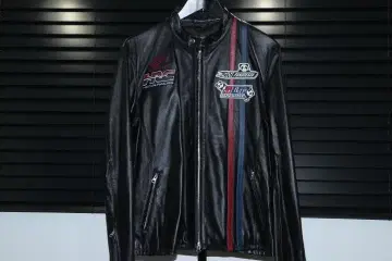PANDIESTA x HONDA 램 가죽 레이싱 자켓 HRC