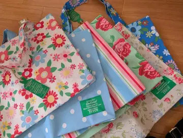 미사용 캐스키드슨+테스코 에코백 6매 세트