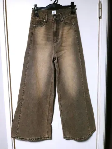 [ 새상품급 ] mline 빈티지 플레어 데님 0사이즈