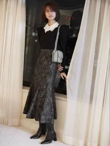 [ 새상품급 ] 스나이델*헴 플레어 머메이드 스커트