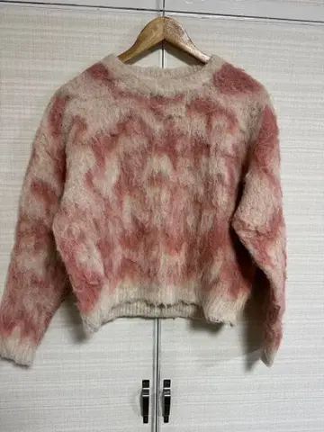 BAYFLOW 핑크 계열 긴팔 니트 스웨터 F 사이즈