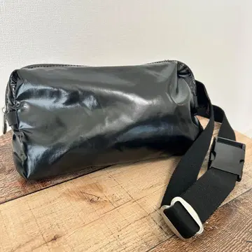 잭 고무 잭고무 바디백 블랙 경량 숄더