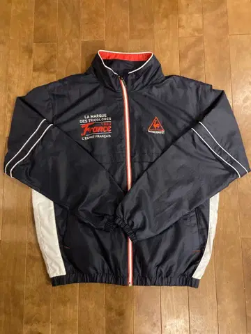 르꼬끄골프 네이비 풀 집업 자켓