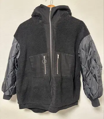 ADRER/리버서블 덕 후드티 자켓