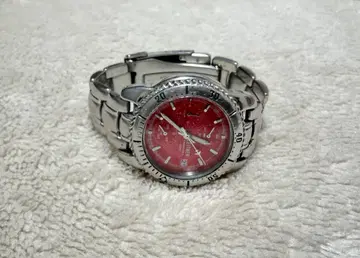 ZEITNER 명령어 크로노그래프 손목시계, 레드