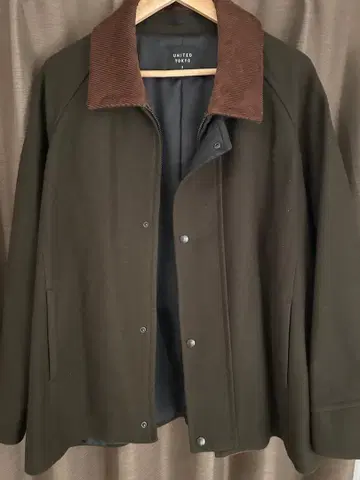 UNITED TOKYO 슈퍼 100 멜톤 헌팅 블루종