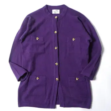 Cheviot Hills 캐시미어 니트 가디건 스코틀랜드제 빈티지