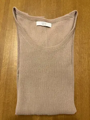 ARCHI 베이지 코튼 니트