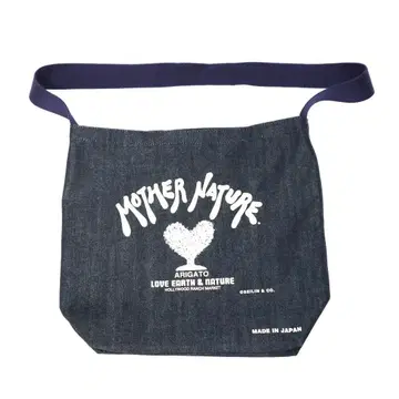 할리우드 런치 마켓 MOTHER NATURE 데님 숄더백