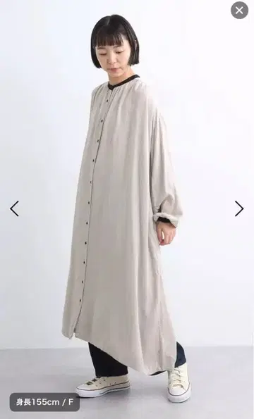 SO 레이온울 거즈 요크 원피스