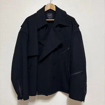 [ UNITED TOKYO ] 울 숏 블루종 블랙