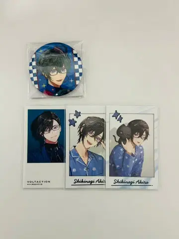 사계절 아키라 묶음 판매 캔뱃지 & 폴라로이드풍 카드