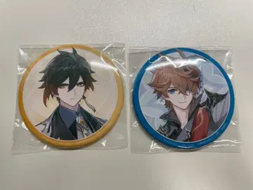 원신 종려 타르탈리아 GIGO 캔뱃지