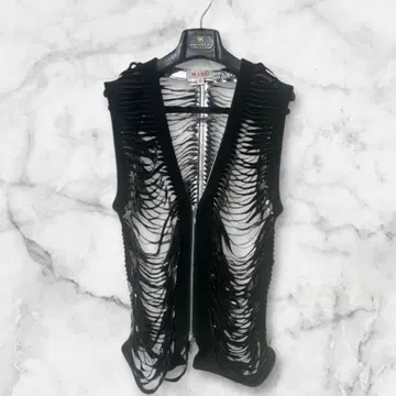 MASU SHREDDER LEATHER VEST