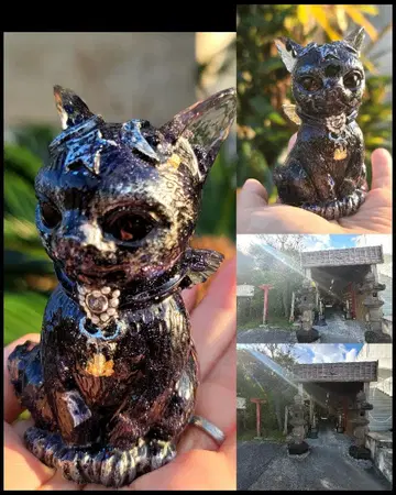 어려움을 극복하고 올바른 방향으로 이끄는 대리 마술 고양이 오르가나이트