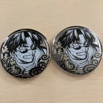 은혼 사카모토 타츠마 실버 서울 캔뱃지