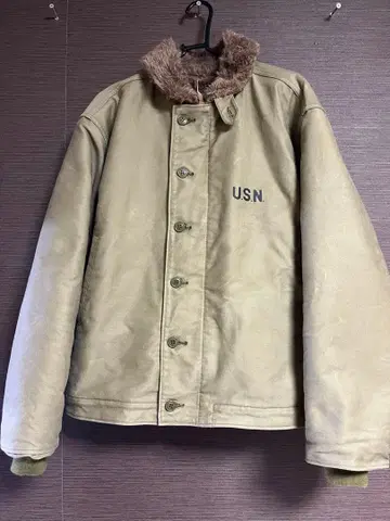 휴스턴 N-1 덱 자켓 5n-1 TAN 사이즈 40