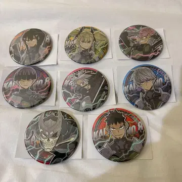 괴수 8호 괴수 8호전 신작 일러스트 컬렉션 캔뱃지 컴플리트 세트