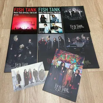 FISH TANK BUCK-TICK 뉴스레터 7권 세트