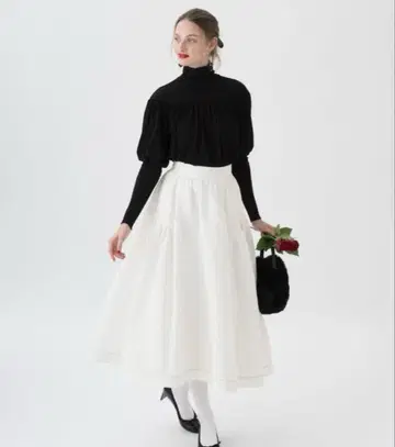 자카드 스커트 Laurentine 34 트루 바이 마리코 오이카와