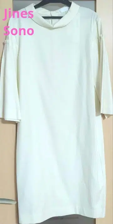 [택 포함 새상품] Jines Sono 프릴 원피스