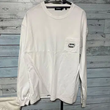 XLARGE 화이트 긴팔 셔츠