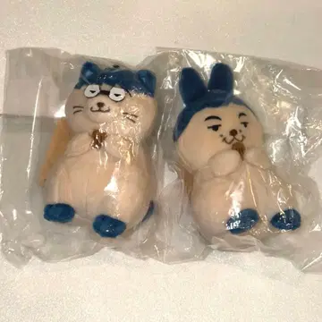 롱 코트 대디 모후모토 봉제 인형 세트